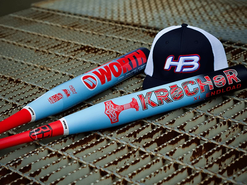 2022 Worth Krecher Limited Edition 13.5" USSSA Slowpitch Softball Bat: WRH22UB 4 2022 Worth Krecher Limited Edition 13.5" USSSA Slowpitch Softball Bat: WRH22UB - Image 4