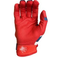 2023 Spiderz Pro Model Batting Gloves: White/Red/Navy -BatPower Deals Sales 2023SpiderzProModelBattingGloves White Red Navy2023SpiderzProModelBattingGloves White Red Navy 2