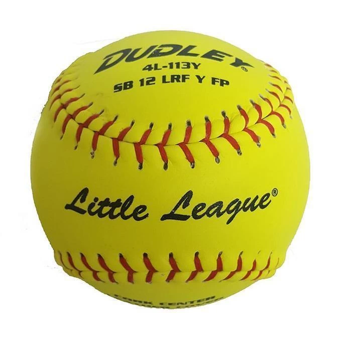 Dudley 12" Little League SB 12 Fastpitch Softball (Dozen): 4L113Y 1 Dudley 12" Little League SB 12 Fastpitch Softball (Dozen): 4L113Y