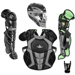 All-Star S7 Axis Elite (Ages 9-12) Catcher's Kit NOCSAE Approved: CKCC912S7X -BatPower Deals Sales All StarS7AxisElite Ages12 16 Catcher sKitNOCSAEApproved CKCC1216S7XBlack 184011e2 eeee 4dc6 a953 f9d0e472ba18