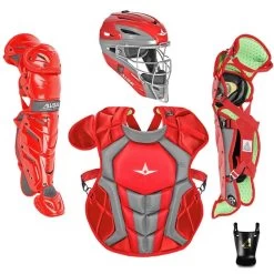 All-Star S7 Axis Elite (Ages 9-12) Catcher's Kit NOCSAE Approved: CKCC912S7X -BatPower Deals Sales All StarS7AxisElite Ages12 16 Catcher sKitNOCSAEApproved CKCC1216S7XRED 596e78ce 5341 4e85 8be9 860c75091fbf