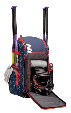 Easton Roadhouse Slowpitch Backpack: EBA004 -BatPower Deals Sales EBA004 SS3