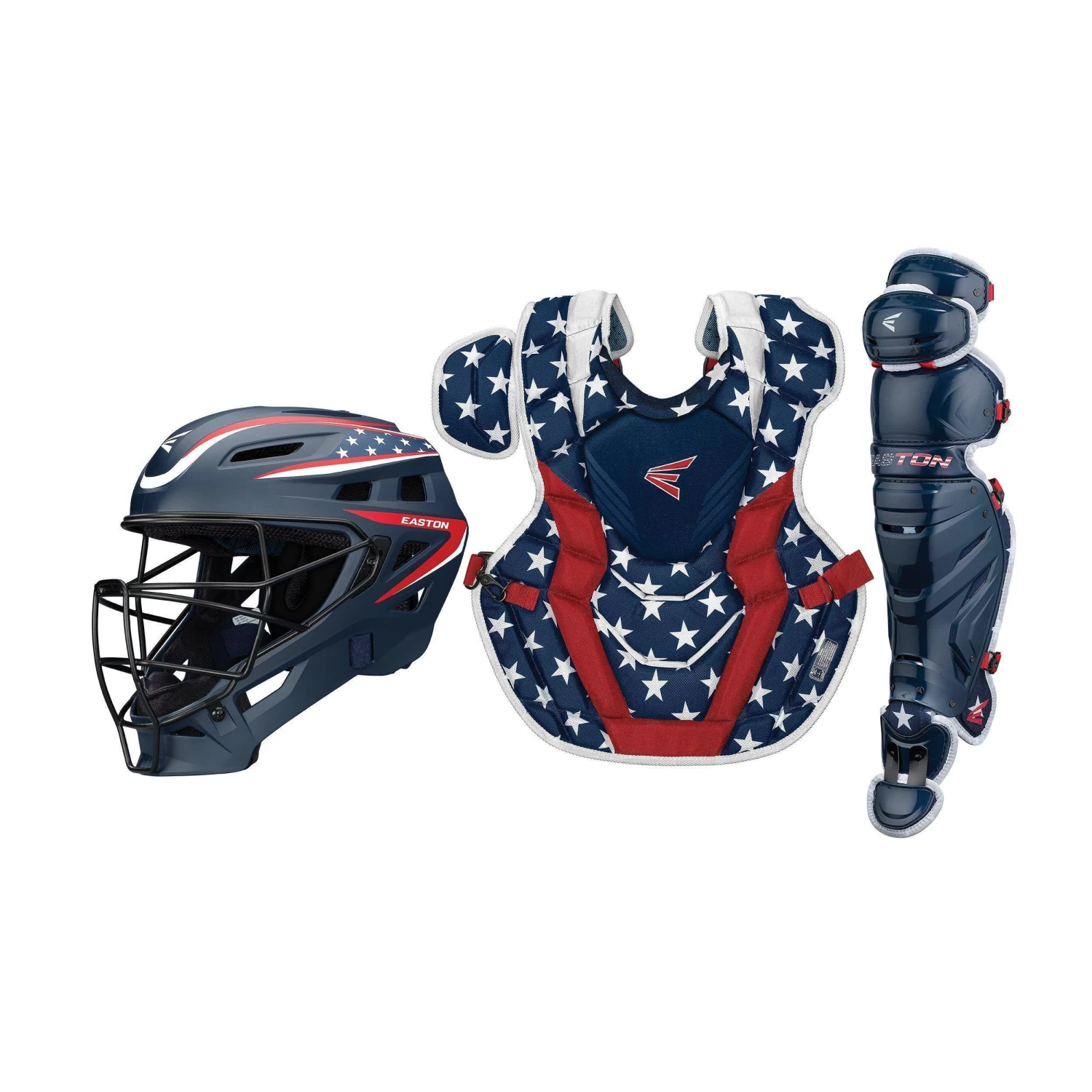 Easton Limited Edition Elite-X Catchers Box Set (Adult & Intermediate) Stars And Stripes 1 Easton Limited Edition Elite-X Catchers Box Set (Adult & Intermediate) Stars And Stripes