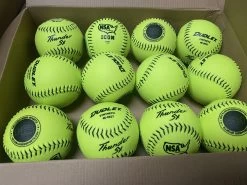 Dudley Thunder SY HYCON ICON NSA 11" Synthetic Slowpitch Softballs (DOZEN): 4E902Y 5 Dudley Thunder SY HYCON ICON NSA 11" Synthetic Slowpitch Softballs (DOZEN): 4E902Y -BatPower Deals Sales IMG 5793