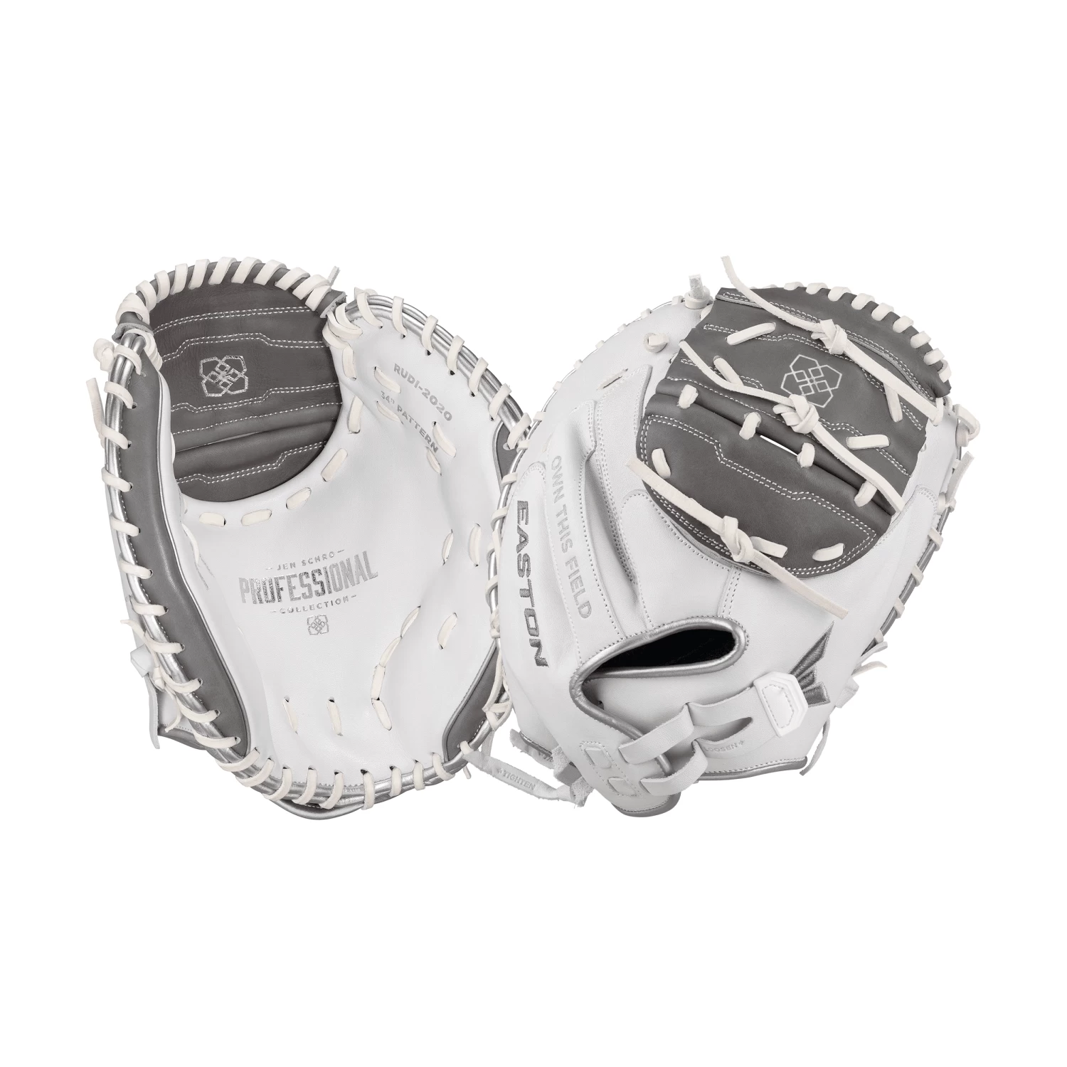 Easton Professional Collection 34" Jen Schroeder Fastpitch Catcher's Mitt: RUDI2020 3 Easton Professional Collection 34" Jen Schroeder Fastpitch Catcher's Mitt: RUDI2020 - Image 3