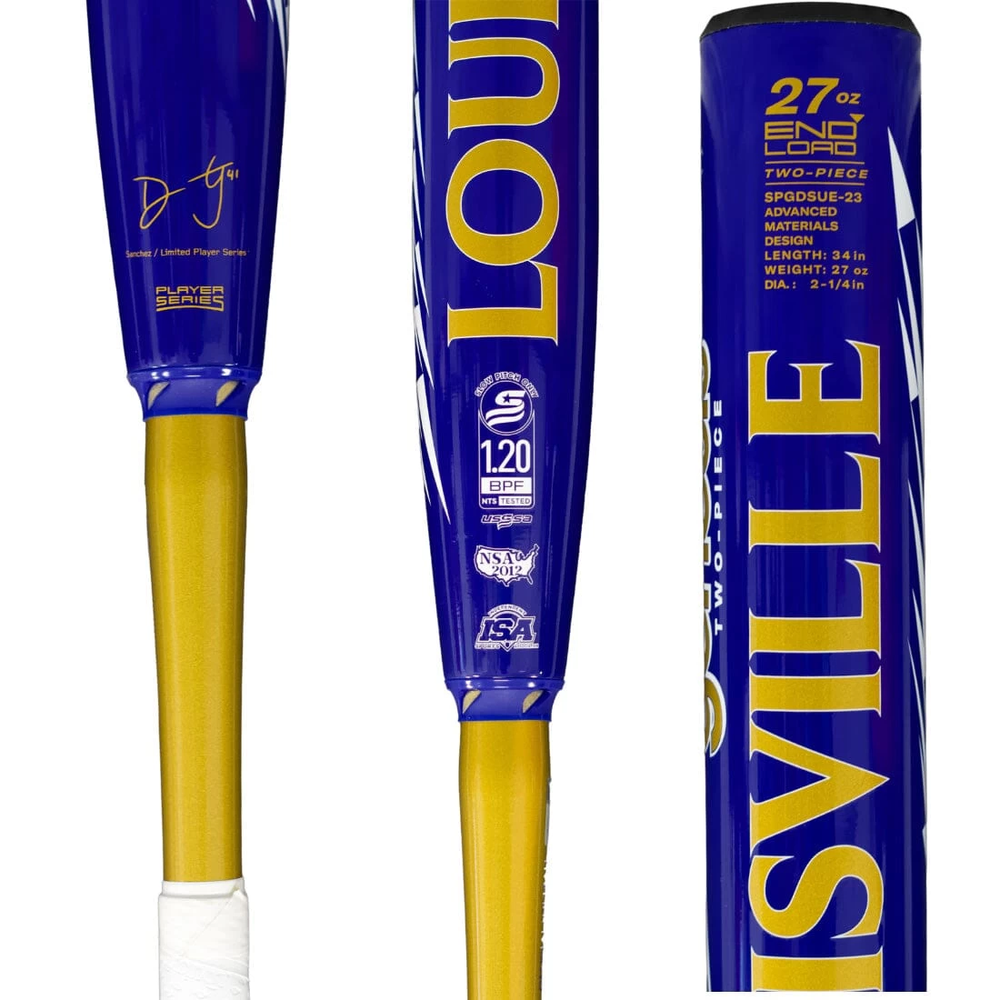 2023 Louisville Slugger Daniel Sanchez 2.0 Genesis USSSA Slowpitch Softball Bat: SPGDSUE-23 2 2023 Louisville Slugger Daniel Sanchez 2.0 Genesis USSSA Slowpitch Softball Bat: SPGDSUE-23 - Image 2