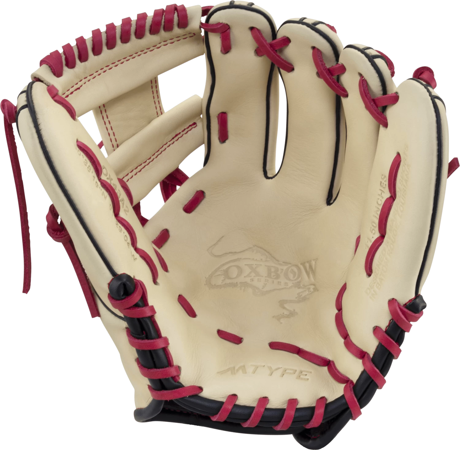 Marucci Oxbow 43A2 11.5" Infield Baseball Glove: MFG2OX43A2 2 Marucci Oxbow 43A2 11.5" Infield Baseball Glove: MFG2OX43A2 - Image 2