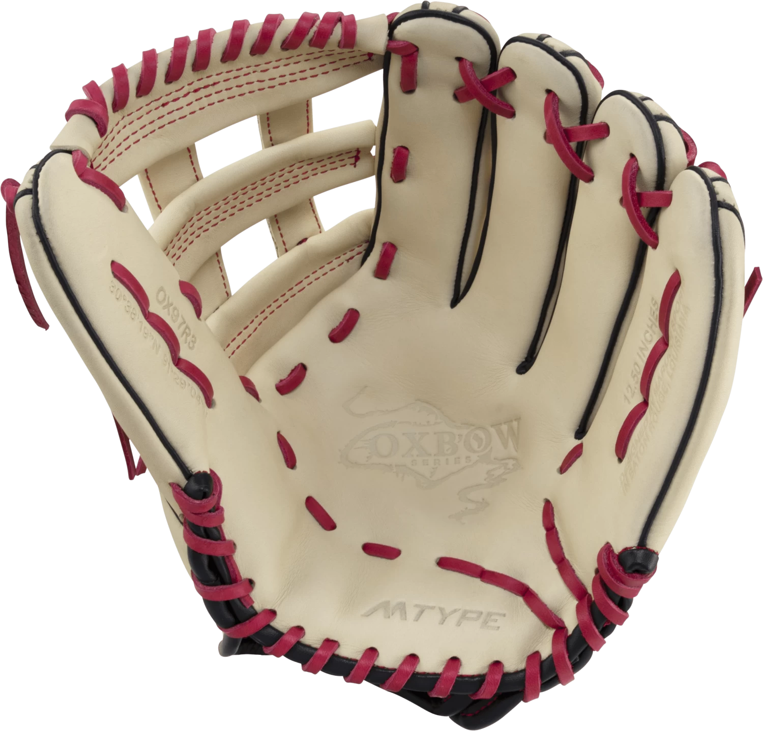 Marucci Oxbow 97R3 12.5" Outfield Baseball Glove: MFG2OX97R3 4 Marucci Oxbow 97R3 12.5" Outfield Baseball Glove: MFG2OX97R3 - Image 4