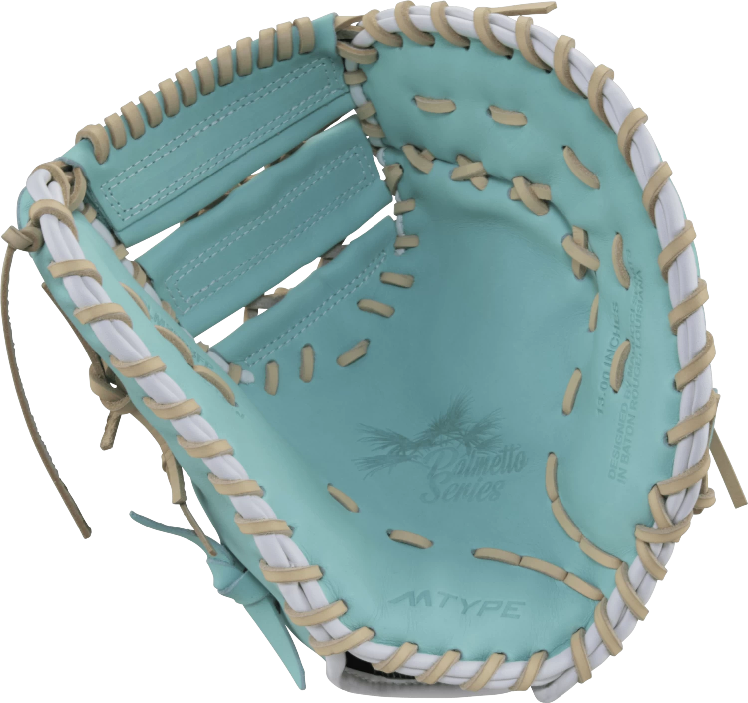 Marucci Palmetto 39S3 13" Fastpitch First Base Mitt: MFGPLM39S3FP 3 Marucci Palmetto 39S3 13" Fastpitch First Base Mitt: MFGPLM39S3FP - Image 3