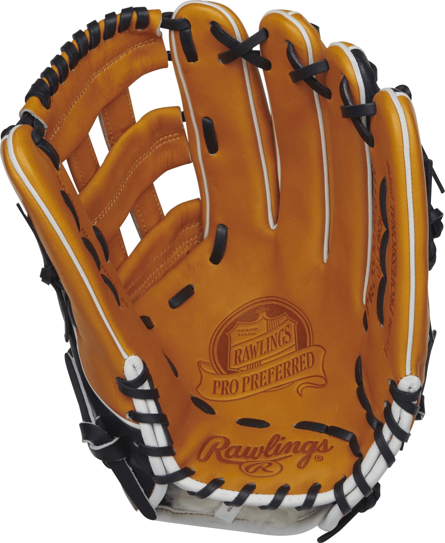 Rawlings Pro Preferred 12.75" Baseball Glove: PROS3039-6TN 2 Rawlings Pro Preferred 12.75" Baseball Glove: PROS3039-6TN - Image 2