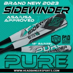 Best Seller -BatPower Deals Sales Pure Sidewinder Slowpitch USA ASA Softball Bat Sidewinder