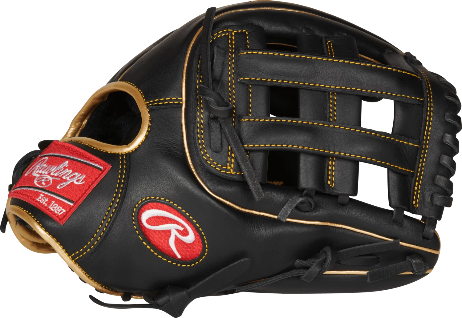 Rawlings R9 11.75" Infield Baseball Glove: R9315-6BG 3 Rawlings R9 11.75" Infield Baseball Glove: R9315-6BG - Image 3