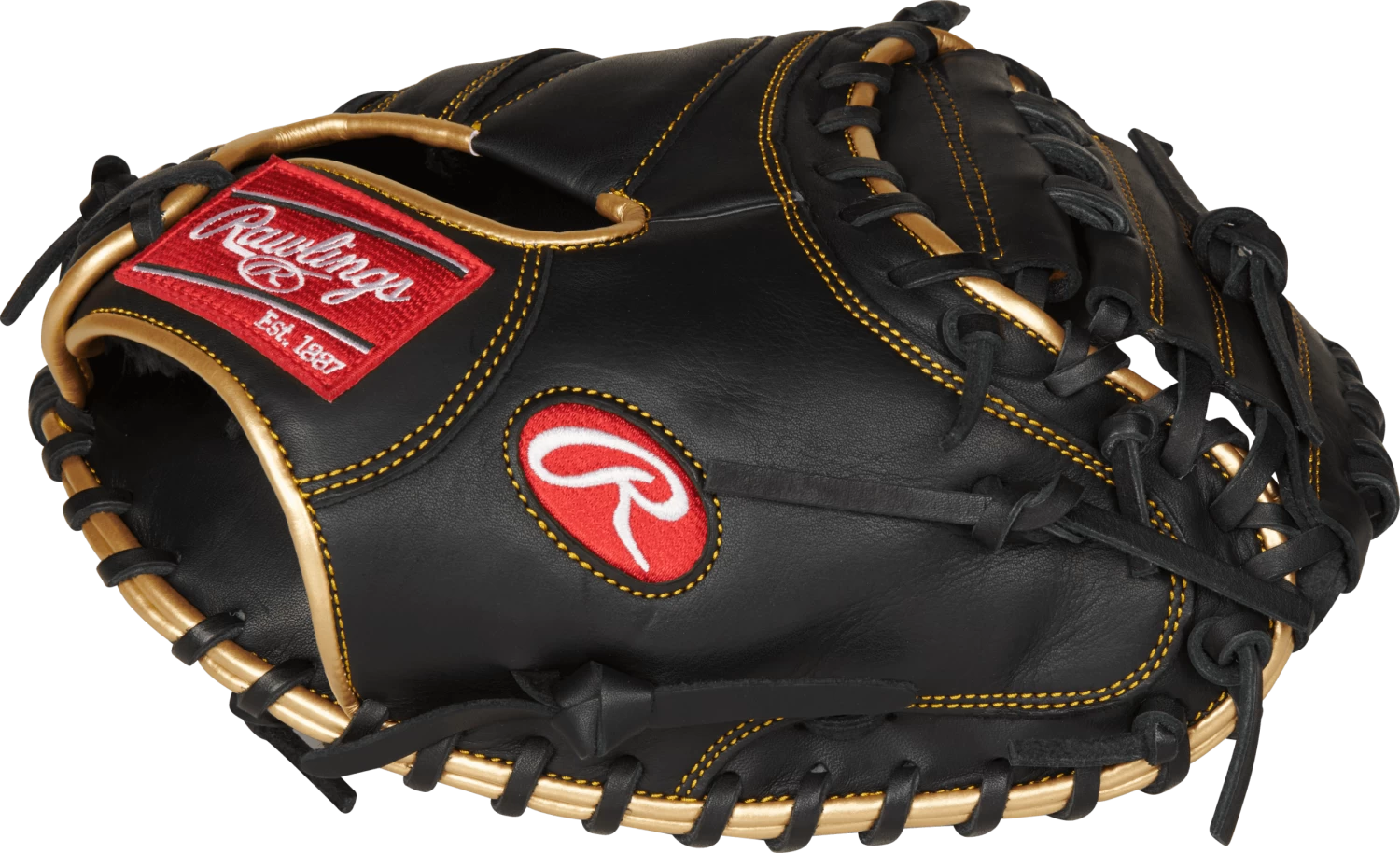 Rawlings R9 32.5" Baseball Catcher's Mitt: R9CM325BG 3 Rawlings R9 32.5" Baseball Catcher's Mitt: R9CM325BG - Image 3