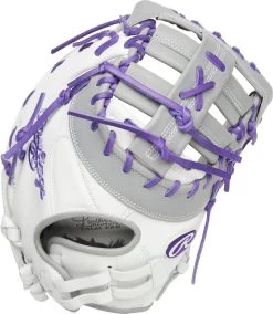 Rawlings Liberty Advanced Color Series 13" Fastpitch First Base Mitt: RLADCTSB (Multiple Colors) -BatPower Deals Sales RLADCTSBWPG 2 png