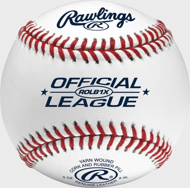 Rawlings ROLB1X Official League Practice Baseballs: One Case (10 Dozen) 1 Rawlings ROLB1X Official League Practice Baseballs: One Case (10 Dozen)