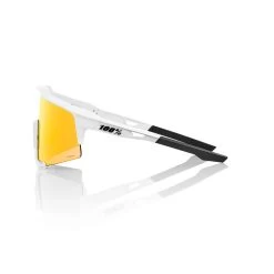 100% SPEEDCRAFT Sunglasses Soft Tact Off White - HiPER Red Multilayer Mirror Lens -BatPower Deals Sales SP21 SPEEDCRAFT 60007 00009 PROFILE