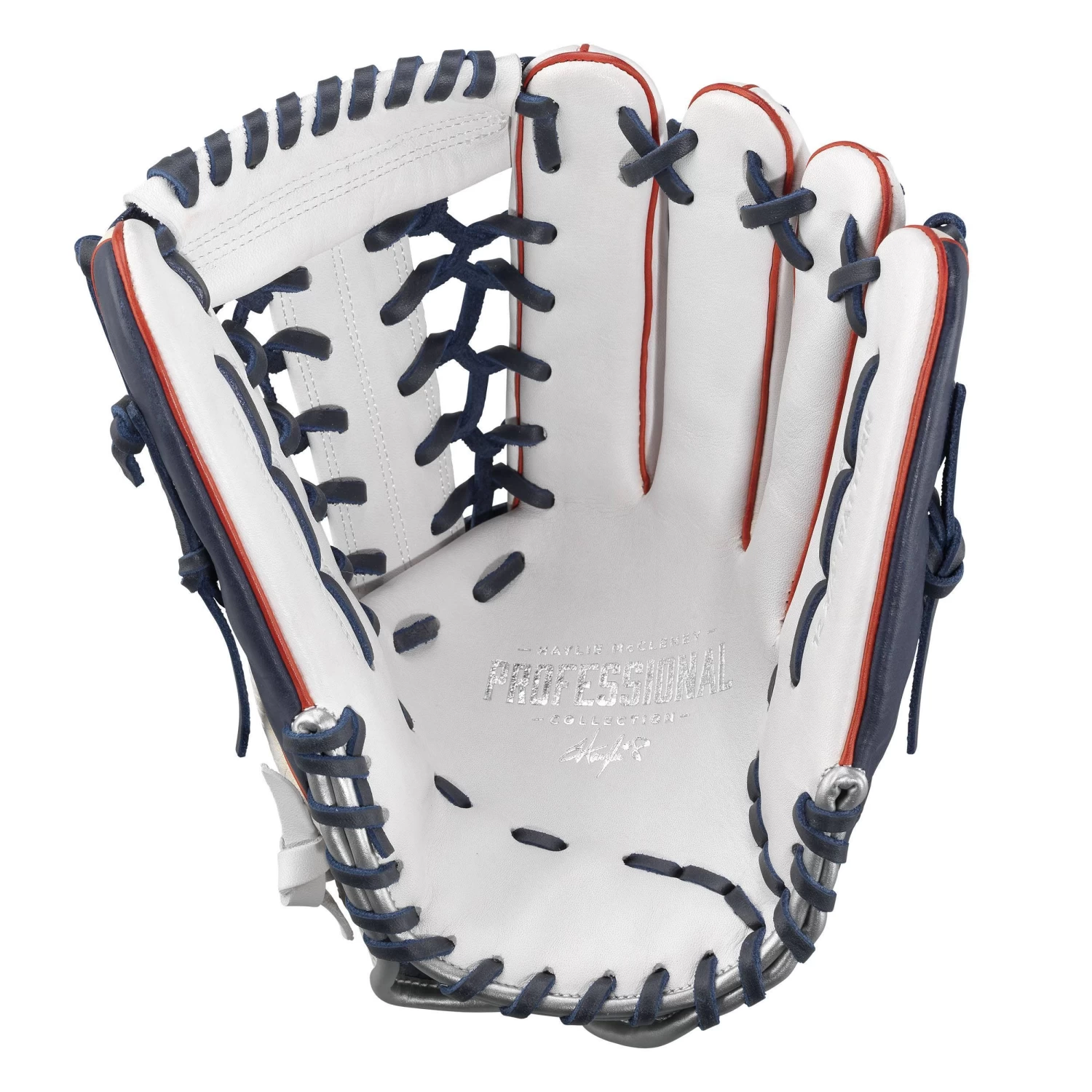 Easton Professional Collection Haylie McCleney 12.75" Fastpitch Softball Glove: HM8136 2 Easton Professional Collection Haylie McCleney 12.75" Fastpitch Softball Glove: HM8136 - Image 2