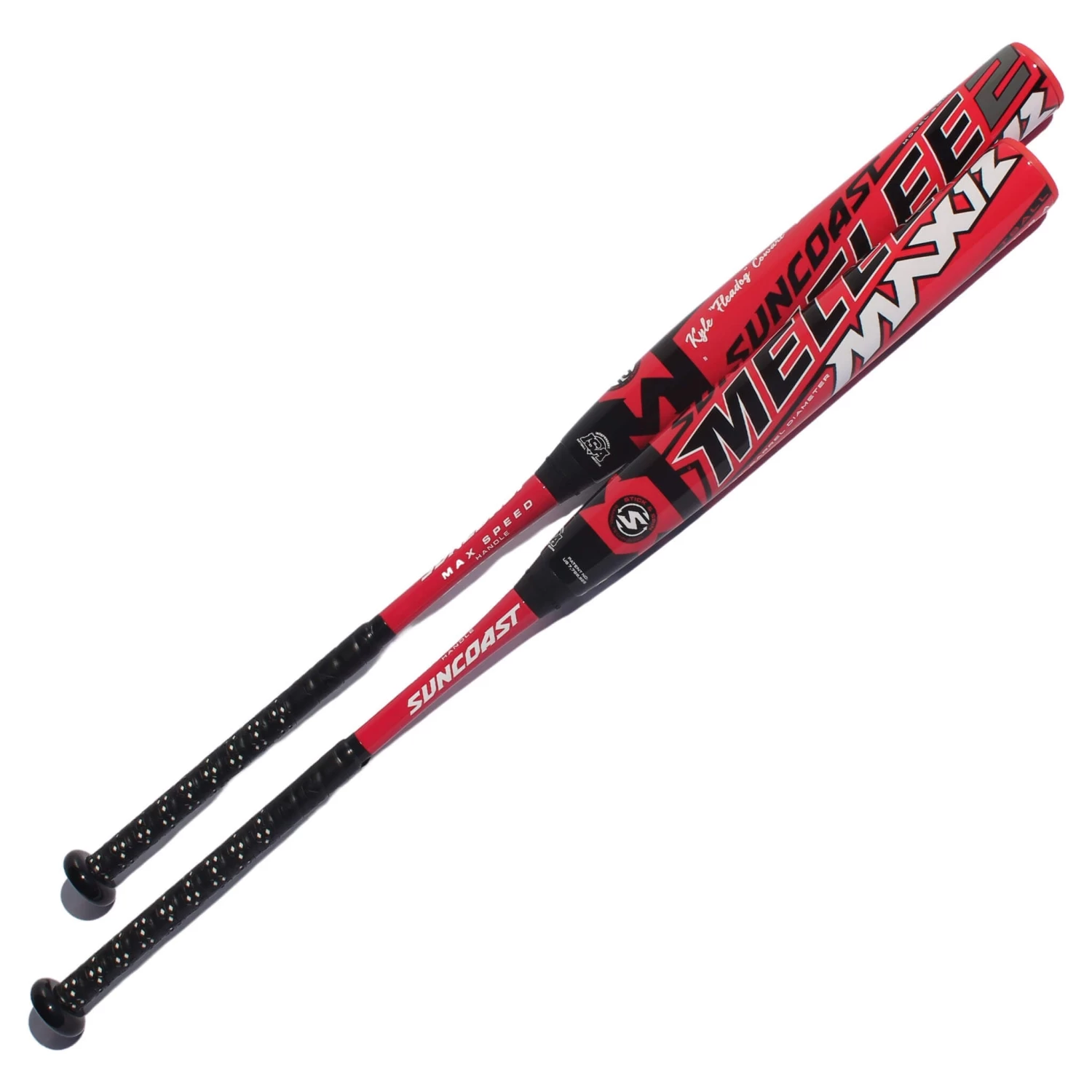Suncoast Melee Max 2 Endloaded 12" 2 Piece SSUSA Senior Slowpitch Softball Bat: SMM2SE12 1 Suncoast Melee Max 2 Endloaded 12" 2 Piece SSUSA Senior Slowpitch Softball Bat: SMM2SE12