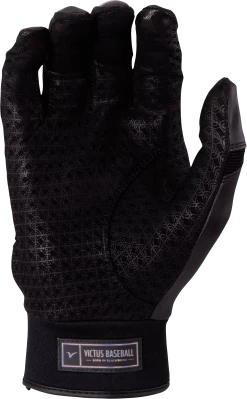 Victus Sports The Debut 2.0 Adult Batting Gloves (Multiple Colors): VBG2 13 Victus Sports The Debut 2.0 Adult Batting Gloves (Multiple Colors): VBG2 -BatPower Deals Sales VBG2 BK front