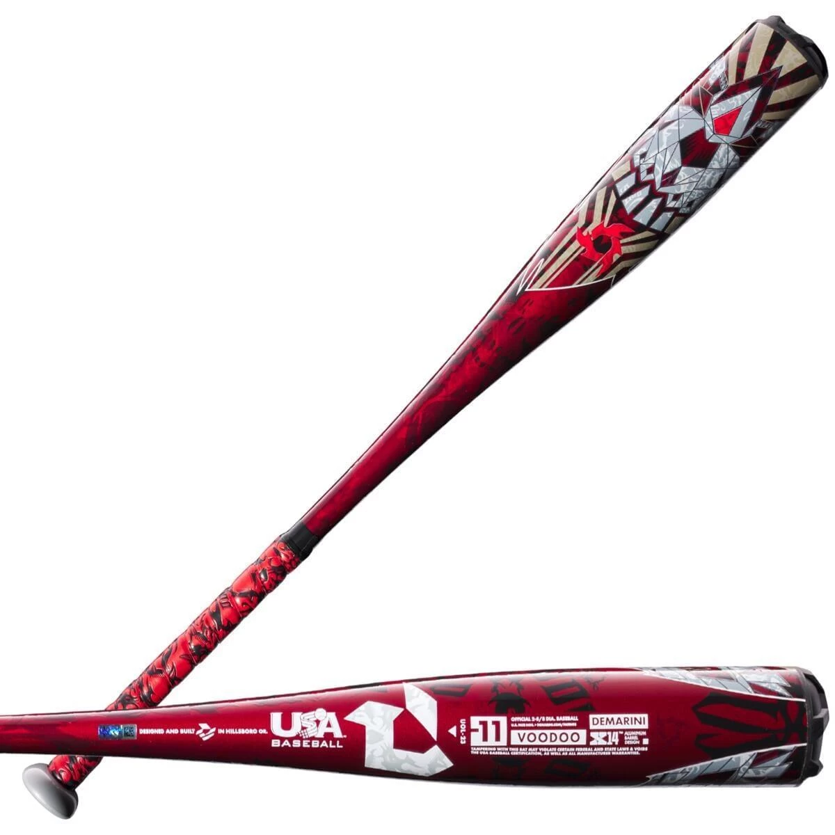 2023 DeMarini Voodoo ONE (-11) USA Baseball Bat: WBD2360010 2 2023 DeMarini Voodoo ONE (-11) USA Baseball Bat: WBD2360010 - Image 2