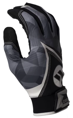 2020 Black Worth Batting Gloves: WBGL20-BLK 5 2020 Black Worth Batting Gloves: WBGL20-BLK -BatPower Deals Sales WBGL20 BLK side