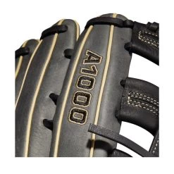 2022 Wilson A1000 1750 12.5" Outfield Baseball Glove: WTA10RB221750 -BatPower Deals Sales WBW100138 5 A1000 1750 OF 125 Grey Blonde Black.png.cq5dam.web .1200.1200