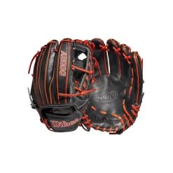 2022 Wilson A2000 1716 11.5" Infield Baseball Glove: WTA20RB221716 -BatPower Deals Sales WBW100389 8 A2000 Leather 1716 IF 115 Black Copper.png.cq5dam.web .1200.1200