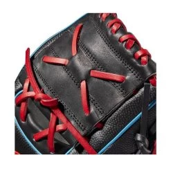 2022 Wilson A2000 PFX2SS 11" Infield Baseball Glove: WTA20RB22PFX2SS -BatPower Deals Sales WBW100397 4 A2000 Pedroia Fit X2 SS 11 BlackSS Red Blue.png.cq5dam.web .1200.1200