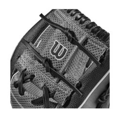 2023 Wilson A2K SC1787SS 11.75" Infield Baseball Glove: WBW1008921175 -BatPower Deals Sales WBW100892 4 A2K IF 1787SC 1175 BlackSS GreyDimple Grey.png.cq5dam.web .1200.1200
