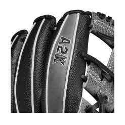 2023 Wilson A2K SC1787SS 11.75" Infield Baseball Glove: WBW1008921175 -BatPower Deals Sales WBW100892 5 A2K IF 1787SC 1175 BlackSS GreyDimple Grey.png.cq5dam.web .1200.1200