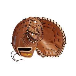 2023 Wilson A2000 AC4 12.5" Fastpitch First Base Mitt: WBW101017125 -BatPower Deals Sales WBW101017 8 A2000 FP Amanda Chidester GM FP1620 125 SaddleTan Blonde Blue