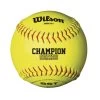 Wilson 12" NFHS Leather Polycore Fastpitch Softballs (Dozen): WTA9011BSST