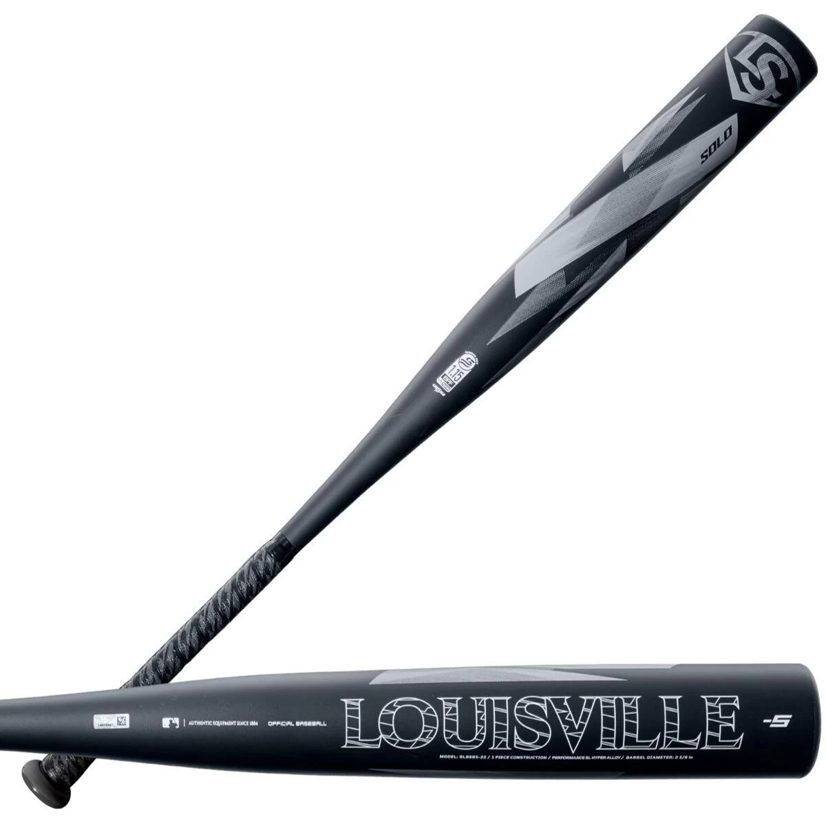 2022 Louisville Slugger SOLO (-5) USSSA Baseball Bat: WTLSLS6B0522 2 2022 Louisville Slugger SOLO (-5) USSSA Baseball Bat: WTLSLS6B0522 - Image 2