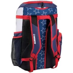 Worth Pro Slowpitch Backpack: WBA004 9 Worth Pro Slowpitch Backpack: WBA004 -BatPower Deals Sales WorthProSlowpitchBackpack WBA004back