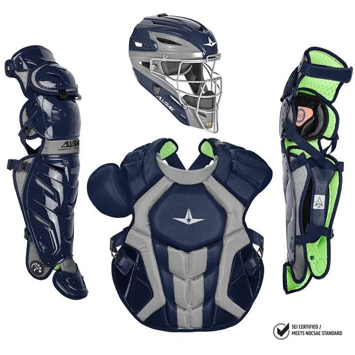All-Star S7 AXIS (Adult) Catcher's Kit NOCSAE APPROVED: CKCCPRO1X 6 All-Star S7 AXIS (Adult) Catcher's Kit NOCSAE APPROVED: CKCCPRO1X - Image 6