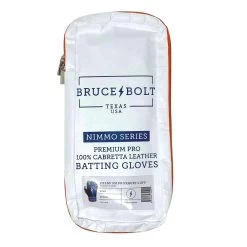 Bruce Bolt PREMIUM PRO NIMMO Short Cuff Batting Gloves: Blue -BatPower Deals Sales premium pro nimmo series short cuff batting gloves blue gloves brucebolt 505832