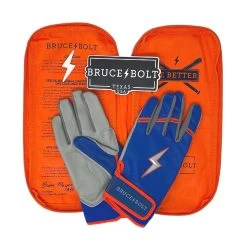 Bruce Bolt PREMIUM PRO NIMMO Short Cuff Batting Gloves: Blue -BatPower Deals Sales premium pro nimmo series short cuff batting gloves blue gloves brucebolt 966194
